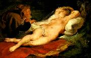 Peter Paul Rubens angelica och eremiten Germany oil painting artist